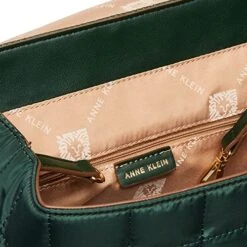 Anne Klein Quilted Nylon Backpack, Evergreen/Evergreen/Distant Mountain-Ochre-White -Backpack Shop 51uB0TvuvBL