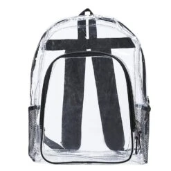 Heavy Duty Clear Backpack,Transparent Vinyl Backpack With Adjustable Straps, See Through Backpack For Work ,School,Security Travel And Sports 10 Heavy Duty Clear Backpack,Transparent Vinyl Backpack With Adjustable Straps, See Through Backpack For Work ,School,Security Travel And Sports -Backpack Shop 6119pdULd8L