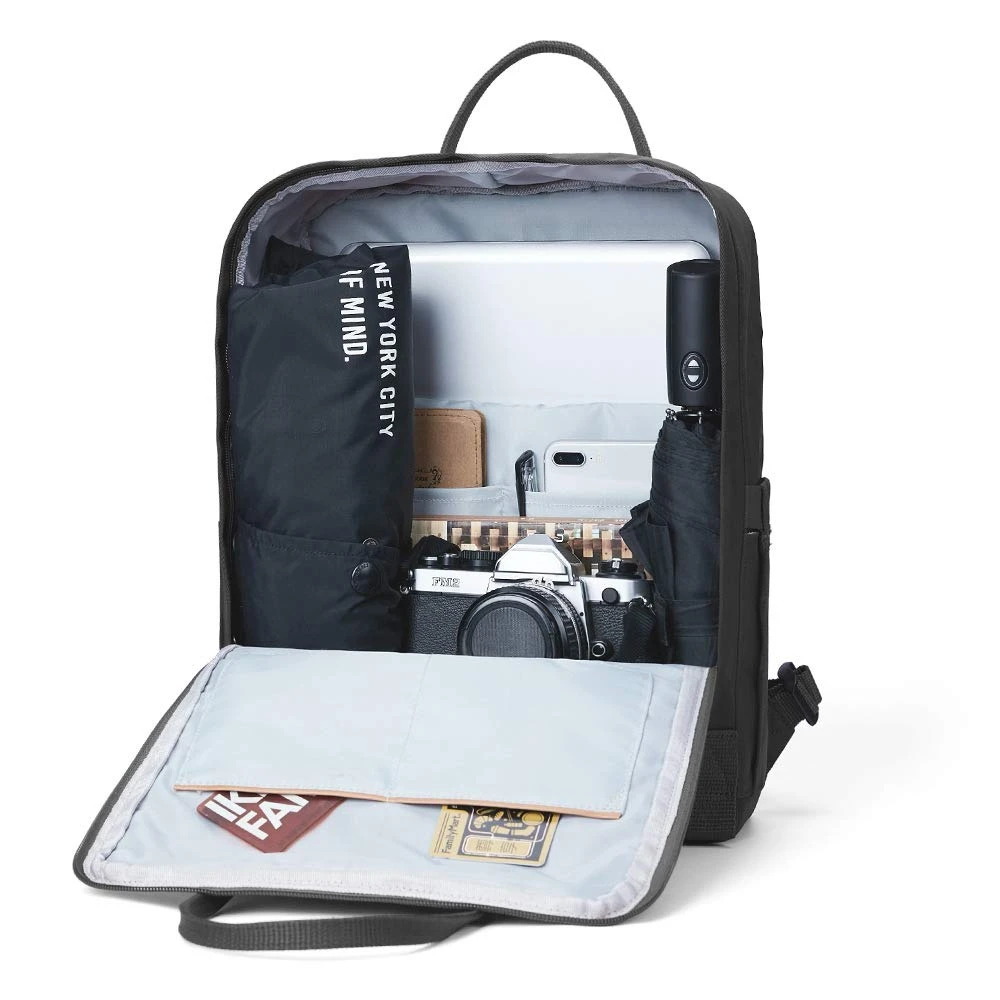 KALIDI Casual Backpack For Women,15 Inches Laptop Classic Backpack Camping Rucksack Travel Outdoor Daypack College School Bag, Black 3 KALIDI Casual Backpack For Women,15 Inches Laptop Classic Backpack Camping Rucksack Travel Outdoor Daypack College School Bag, Black - Image 3