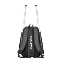 EASTON GAME READY Bat & Equipment Backpack Bag | Baseball Softball | 2020 | Navy | 2 Bat Pockets | Vented Main Compartment | Vented Shoe Pocket | Zippered Valuables Pocket | Fence Hook