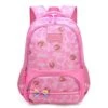 Ladyzone Camo School Backpack Lightweight Schoolbag Travel Camp Outdoor Daypack Bookbag For Your Children (Pink)