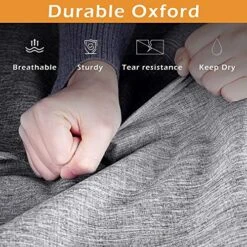 MISSLO 43" Heavy Duty Hanging Garment Bags For Travel Suit Bag For Men Waterproof Oxford Fabric Suit Cover For Traveling Monogrammed Closet Clothes Storage -Backpack Shop 61EVXpgCrtL