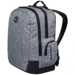 Quiksilver Schoolie Backpack In Light Grey Heather -Backpack Shop 61HLMYSY iL
