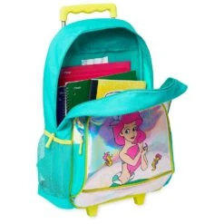 Disney The Little Mermaid Rolling Backpack Multi 8 Disney The Little Mermaid Rolling Backpack Multi -Backpack Shop 61He37tg lL