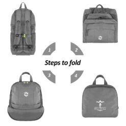OlarHike Lightweight Travel Backpack, 35L Water Resistant Packable Traveling/Hiking Backpack Daypack For Men & Women, Multipurpose Use - Grey 10 OlarHike Lightweight Travel Backpack, 35L Water Resistant Packable Traveling/Hiking Backpack Daypack For Men & Women, Multipurpose Use - Grey -Backpack Shop 61JQw 2Bl8wEL