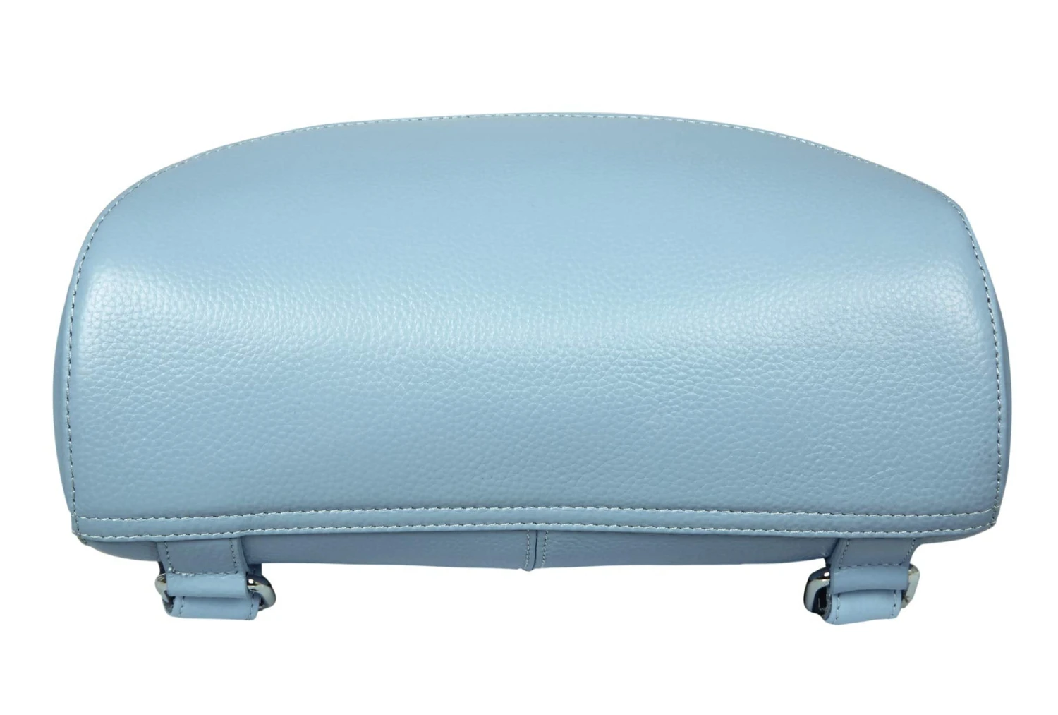 Heshe Womens Leather Backpack Casual Style Flap Backpacks Daypack For Ladies (Light Blue) 2 Heshe Womens Leather Backpack Casual Style Flap Backpacks Daypack For Ladies (Light Blue) - Image 2