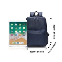 Vintage PU Leather Backpack, OURBAG Outdoor School College Bookbag Fit Laptop Computer Backpack For Man And Woman Black 11 Vintage PU Leather Backpack, OURBAG Outdoor School College Bookbag Fit Laptop Computer Backpack For Man And Woman Black -Backpack Shop 61OYbUydTWL