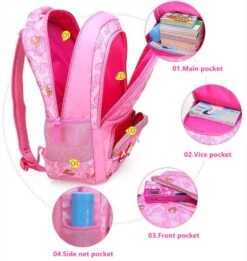 Ladyzone Camo School Backpack Lightweight Schoolbag Travel Camp Outdoor Daypack Bookbag For Your Children (Pink) 12 Ladyzone Camo School Backpack Lightweight Schoolbag Travel Camp Outdoor Daypack Bookbag For Your Children (Pink) -Backpack Shop 61OrrsfWMOL