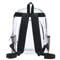 Heavy Duty Clear Backpack,Transparent Vinyl Backpack With Adjustable Straps, See Through Backpack For Work ,School,Security Travel And Sports 13 Heavy Duty Clear Backpack,Transparent Vinyl Backpack With Adjustable Straps, See Through Backpack For Work ,School,Security Travel And Sports -Backpack Shop 61RoKRCUfJL