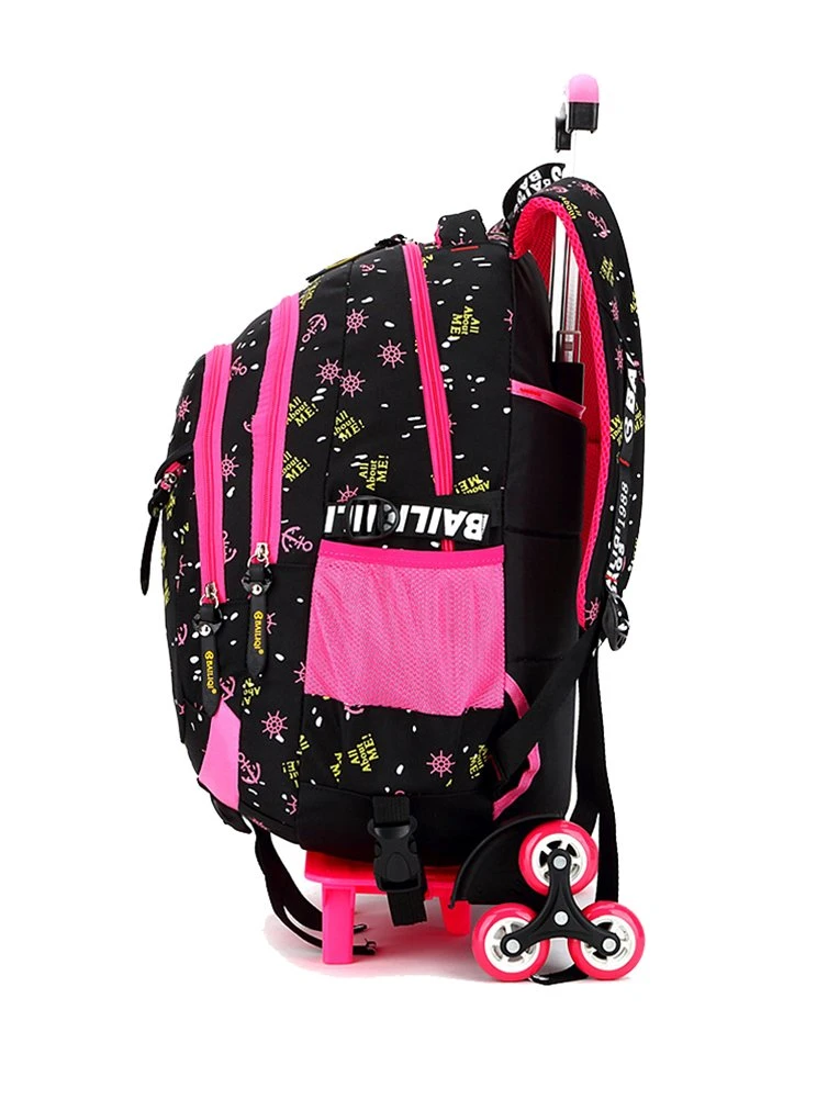 Meetbelify Girls Rolling Backpack With Wheels Big Kids Wheel Backpack For Girls 3 Meetbelify Girls Rolling Backpack With Wheels Big Kids Wheel Backpack For Girls - Image 3