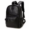 Vintage PU Leather Backpack, OURBAG Outdoor School College Bookbag Fit Laptop Computer Backpack For Man And Woman