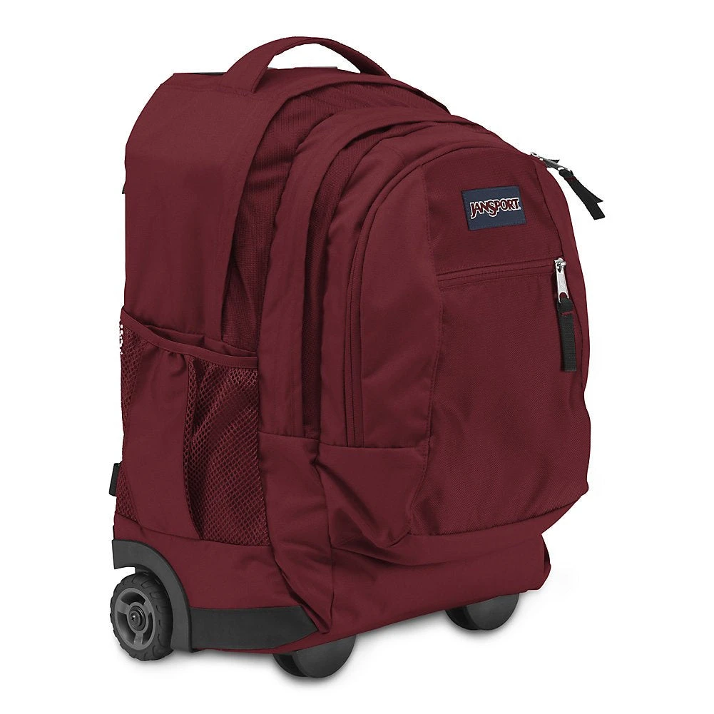 JanSport Driver 8 Rolling Backpack - Viking Red 3 JanSport Driver 8 Rolling Backpack - Viking Red - Image 3