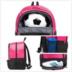 Tindecokin Girls Soccer Bag - Youth Soccer Backpack Football & Basketball & Volleyball Training Package 10 Tindecokin Girls Soccer Bag - Youth Soccer Backpack Football & Basketball & Volleyball Training Package -Backpack Shop 61Z6JsQEYGL