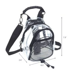 Magicbags Fashion Clear Fanny Pack, Stadium Approved Clear Crossbody Purse Bag,Multifunctional Waist Pack Perfect For Travel Festival Sports 12 Magicbags Fashion Clear Fanny Pack, Stadium Approved Clear Crossbody Purse Bag,Multifunctional Waist Pack Perfect For Travel Festival Sports -Backpack Shop 61 2B PEZ s7L