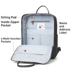 KALIDI Casual Backpack For Women,15 Inches Laptop Classic Backpack Camping Rucksack Travel Outdoor Daypack College School Bag, Black 10 KALIDI Casual Backpack For Women,15 Inches Laptop Classic Backpack Camping Rucksack Travel Outdoor Daypack College School Bag, Black -Backpack Shop 61bVFqqWclL