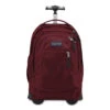 JanSport Driver 8 Rolling Backpack - Viking Red
