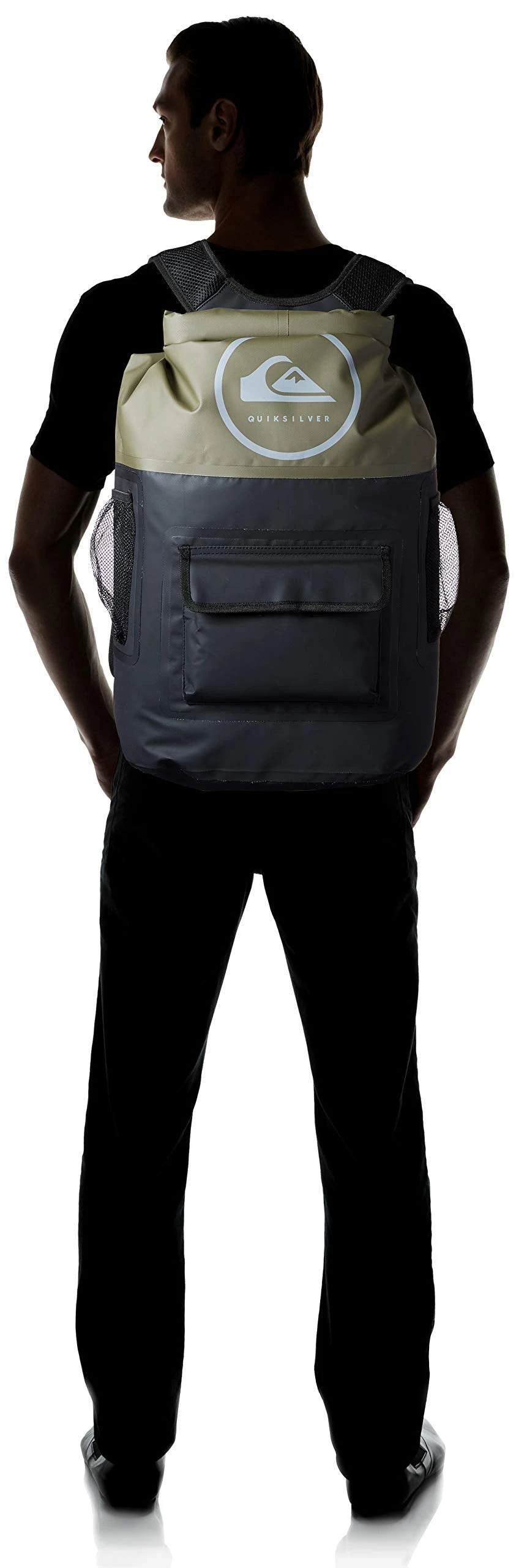 Quiksilver Men's SEA STASH Backpack, Thyme 1SZ 2 Quiksilver Men's SEA STASH Backpack, Thyme 1SZ - Image 2