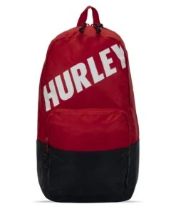 Hurley Fast Lane Laptop Backpack, University Red/White/(Obsidian, One Size