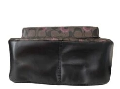 Coach Pebbled Leather Medium Charlie Backpack Tote (Brown Purple Multi) -Backpack Shop 61k4pKP7siL