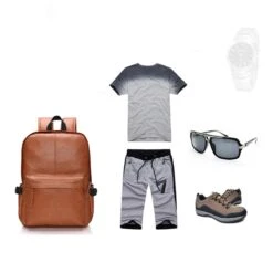 Vintage PU Leather Backpack, OURBAG Outdoor School College Bookbag Fit Laptop Computer Backpack Brown 9 Vintage PU Leather Backpack, OURBAG Outdoor School College Bookbag Fit Laptop Computer Backpack Brown -Backpack Shop 61k500lD9tL