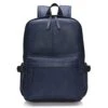 Vintage PU Leather Backpack, OURBAG Outdoor School College Bookbag Fit Laptop Computer Backpack For Man And Woman Black