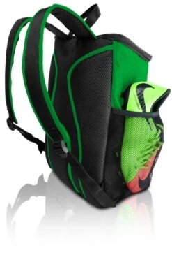 Soccer Backpack With Ball Holder Compartment - | Bag Fits All Soccer Equipment & Gym Gear (Black) (Green) -Backpack Shop 61pFHeF6gvL