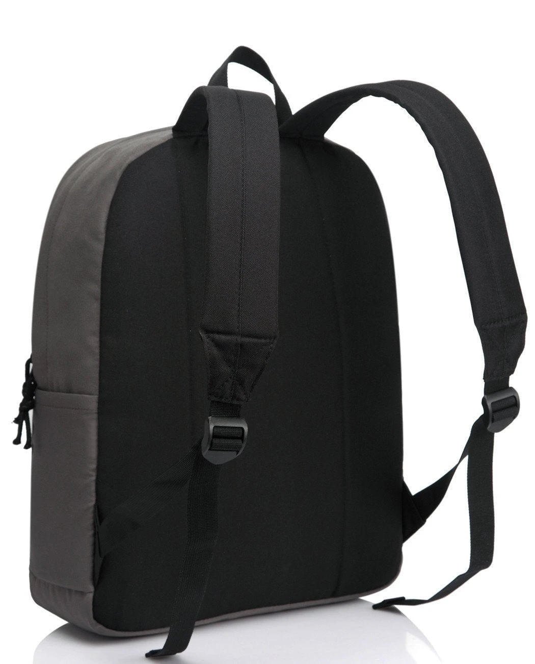 Lightweight Backpack For School, VASCHY Classic Basic Water Resistant Casual Daypack For Travel With Bottle Side Pockets (Gray) 4 Lightweight Backpack For School, VASCHY Classic Basic Water Resistant Casual Daypack For Travel With Bottle Side Pockets (Gray) - Image 4