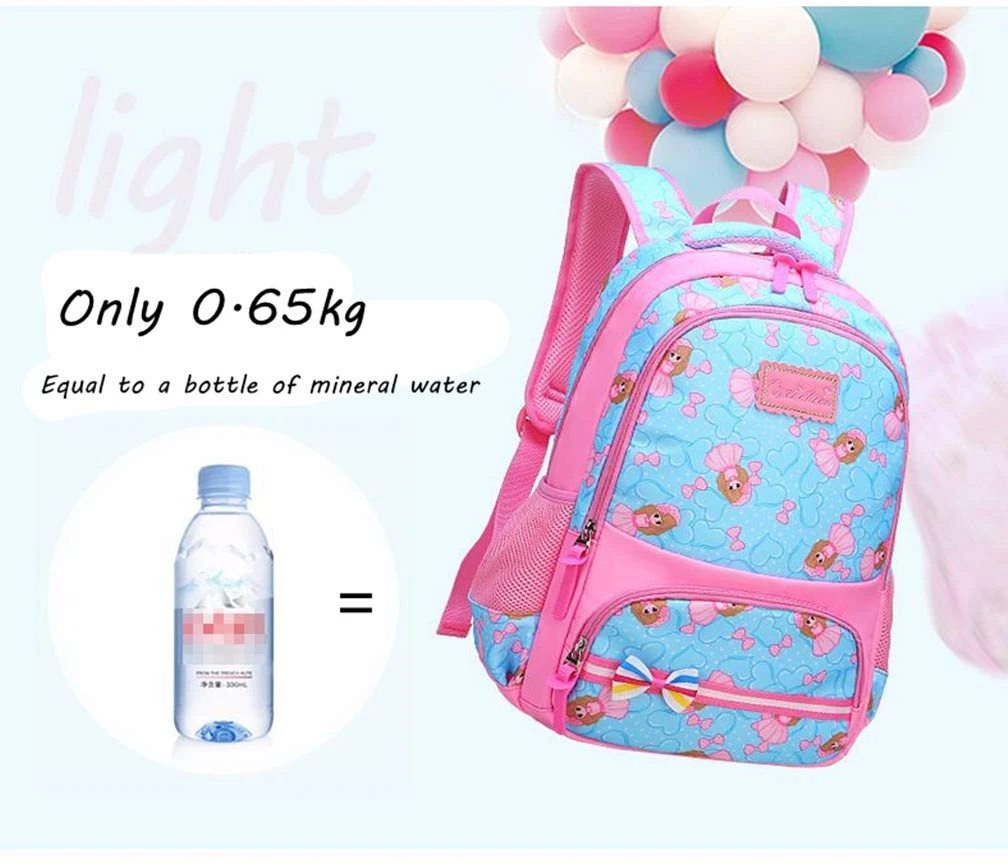 Ladyzone Camo School Backpack Lightweight Schoolbag Travel Camp Outdoor Daypack Bookbag For Your Children (Rosy) 2 Ladyzone Camo School Backpack Lightweight Schoolbag Travel Camp Outdoor Daypack Bookbag For Your Children (Rosy) - Image 2