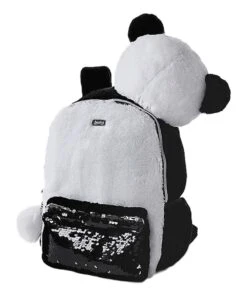 Justice Panda Critter Girls Backpack - Cute And Pretty Backpack For Girls In Kindergarten, Elementary, Middle School, High School
