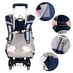 Rolling Backpack, Fanspack Rolling Backpack For Boys Roller Backpack Wheeled Backpack For Kids School Bags Primary School Backpack 9 Rolling Backpack, Fanspack Rolling Backpack For Boys Roller Backpack Wheeled Backpack For Kids School Bags Primary School Backpack -Backpack Shop 71 DXlVOl1L