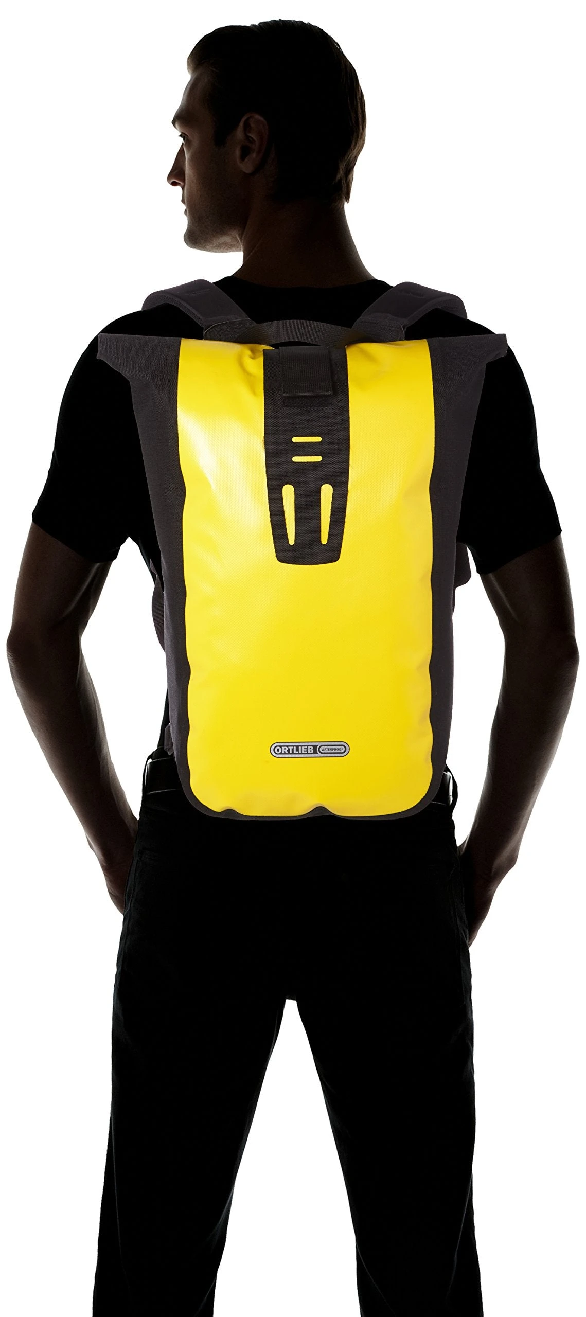 Ortlieb Velocity Messenger Bag- Yellow/Black 2 Ortlieb Velocity Messenger Bag- Yellow/Black - Image 2