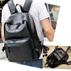 Vintage PU Leather Backpack, OURBAG Outdoor School College Bookbag Fit Laptop Computer Backpack For Man And Woman 11 Vintage PU Leather Backpack, OURBAG Outdoor School College Bookbag Fit Laptop Computer Backpack For Man And Woman -Backpack Shop 71 wfcGEHKL