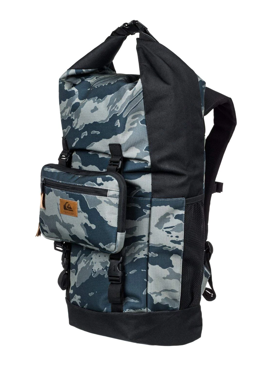 Quiksilver Men's SEA STASH Plus Backpack, Camo Black, 1SZ 7 Quiksilver Men's SEA STASH Plus Backpack, Camo Black, 1SZ - Image 7