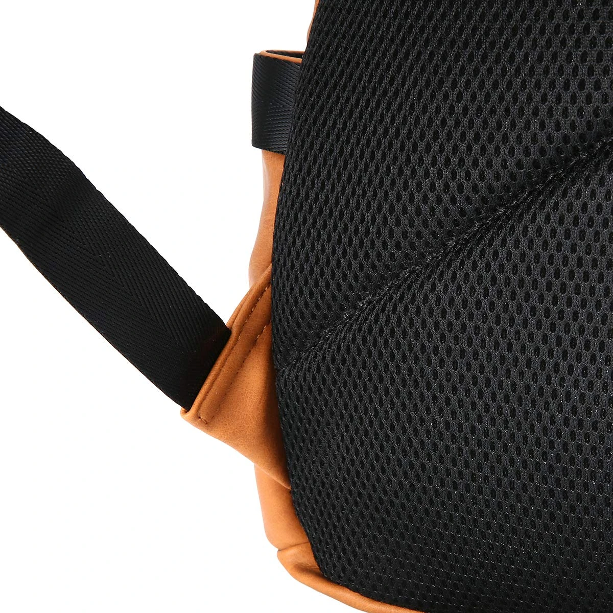 Vintage PU Leather Backpack, OURBAG Outdoor School College Bookbag Fit Laptop Computer Backpack Brown 2 Vintage PU Leather Backpack, OURBAG Outdoor School College Bookbag Fit Laptop Computer Backpack Brown - Image 2