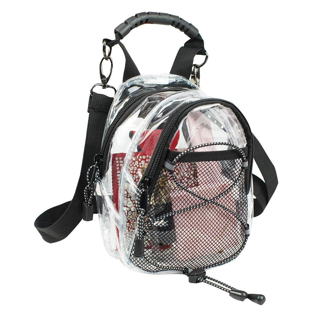 Magicbags Fashion Clear Fanny Pack, Stadium Approved Clear Crossbody Purse Bag,Multifunctional Waist Pack Perfect For Travel Festival Sports 2 Magicbags Fashion Clear Fanny Pack, Stadium Approved Clear Crossbody Purse Bag,Multifunctional Waist Pack Perfect For Travel Festival Sports - Image 2