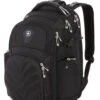 SwissGear 5709 ScanSmart Laptop Backpack. Abrasion-Resistant & Travel-Friendly School Work Premium Laptop Backpack (Black Backpack)