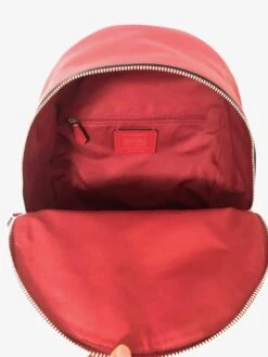 Coach F30550 Medium Charlie Backpack (SV/Bright Cardinal) -Backpack Shop 717j zKO2WL