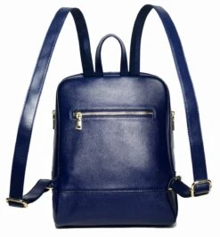 Coolcy Hot Style Women Real Genuine Leather Backpack Fashion Bag (Royal Blue) -Backpack Shop 718S8InmQJL