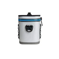 YETI Hopper Flip 8 Portable Cooler, Fog Gray/Tahoe Blue -Backpack Shop 718tLzG2EvL