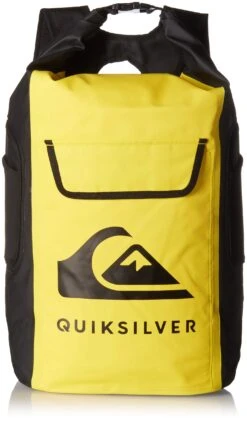 Quiksilver Men's SEA STASH II Backpack, Safety Yellow, 1SZ