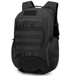 Mardingtop 28L Tactical Backpacks Molle Hiking Daypacks For Camping Hiking Military Traveling 28L-Black