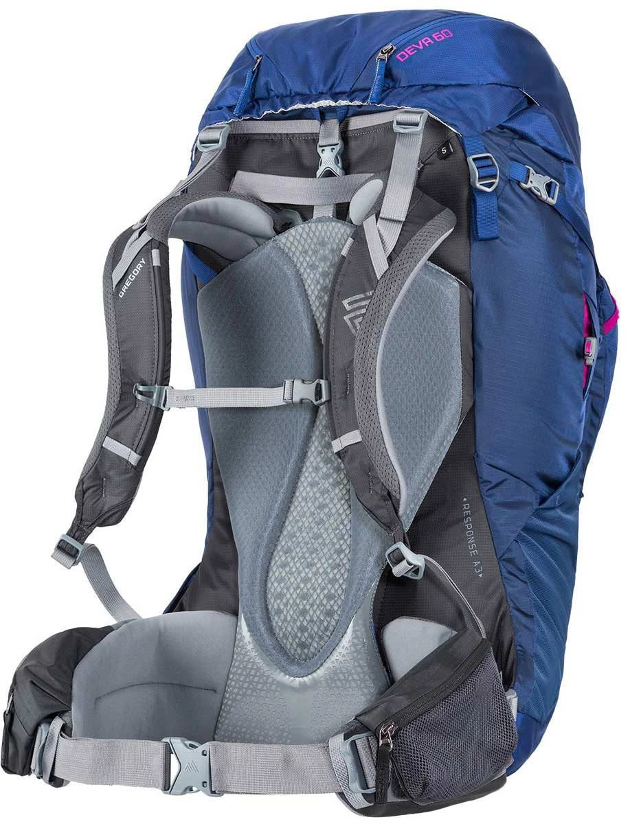 Gregory Mountain Products Deva 60 Liter Women's Backpack, Egyptian Blue, Small 5 Gregory Mountain Products Deva 60 Liter Women's Backpack, Egyptian Blue, Small - Image 5