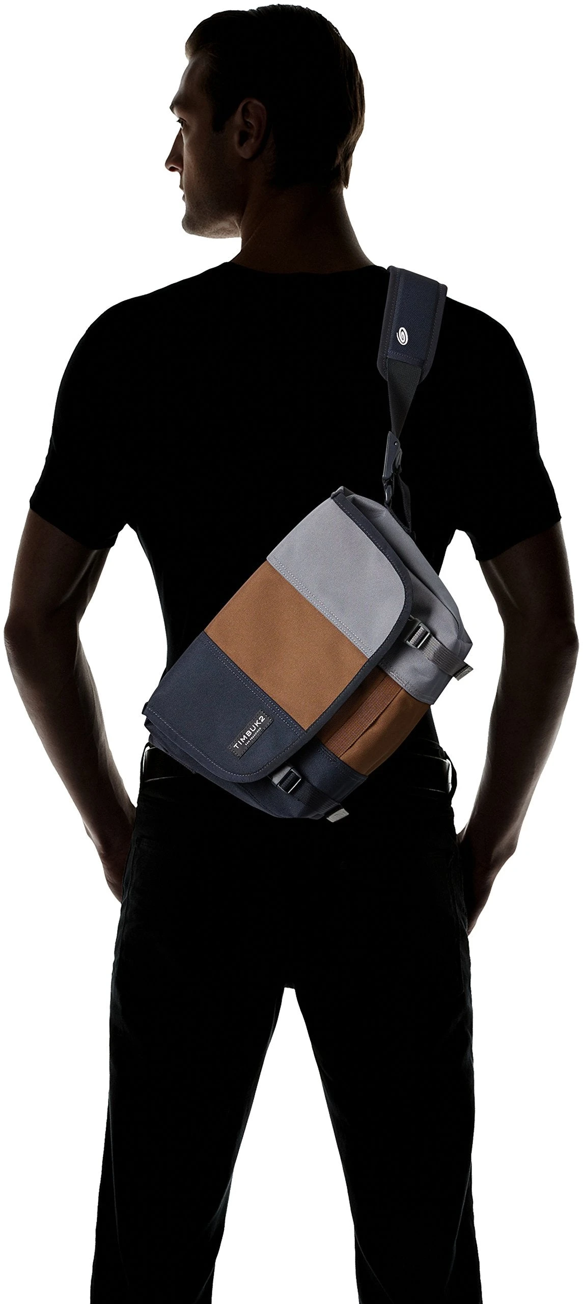 Timbuk2 Classic Tres Colores Messenger Bag, Bluebird, X-Small 2 Timbuk2 Classic Tres Colores Messenger Bag, Bluebird, X-Small - Image 2