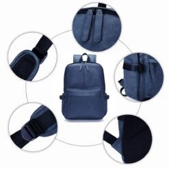 Vintage PU Leather Backpack, OURBAG Outdoor School College Bookbag Fit Laptop Computer Backpack For Man And Woman Black 10 Vintage PU Leather Backpack, OURBAG Outdoor School College Bookbag Fit Laptop Computer Backpack For Man And Woman Black -Backpack Shop 71CmJsf69HL