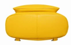 Heshe Women's Vintage Leather Backpack Casual Daypack For Ladies And Girls (Yellow) -Backpack Shop 71DZ65TO89L