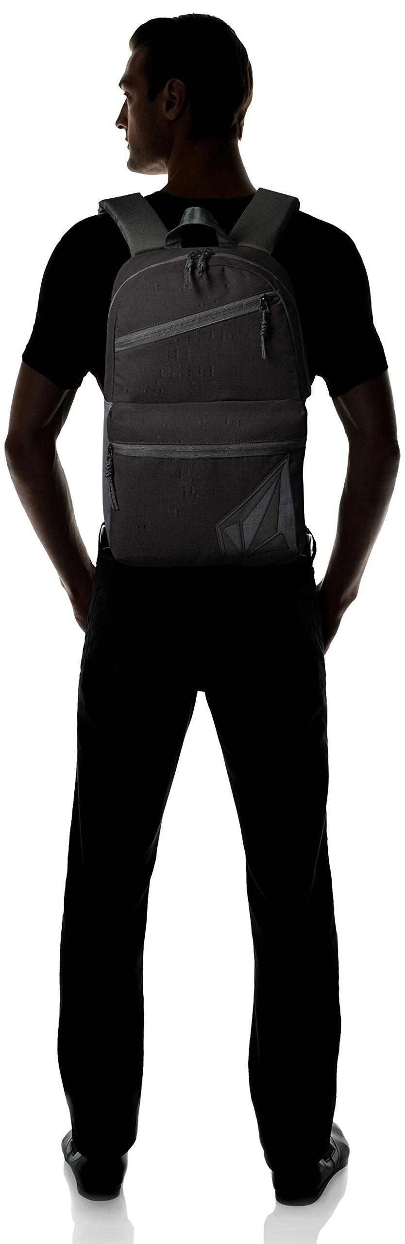 Volcom Unisex Academy Backpack, Black, One Size 2 Volcom Unisex Academy Backpack, Black, One Size - Image 2