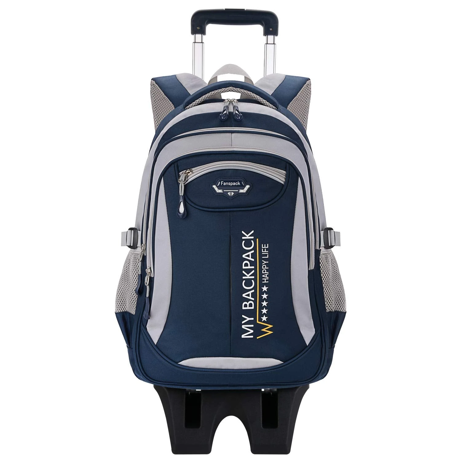 Rolling Backpack, Fanspack 2019 New Wheeled Backpack Trolley School Bags For Boys Backpack With 6 Wheels Kids Backpack 1 Rolling Backpack, Fanspack 2019 New Wheeled Backpack Trolley School Bags For Boys Backpack With 6 Wheels Kids Backpack