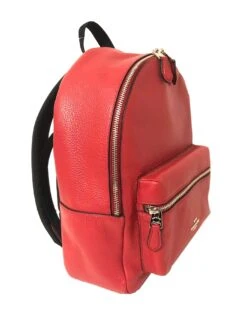 Coach F30550 Medium Charlie Backpack (SV/Bright Cardinal) -Backpack Shop 71EwGQaZs6L