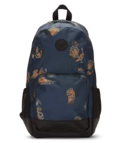Hurley Men's Renegade Printed Laptop Backpack, Blue Force, QTY