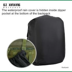 GZ XINXING 3 Day Assault Pack Military Tactical Army Molle Rucksack Backpack Bug Out Bag Hiking Daypack For Hunting Camping Hiking Traveling (GREEN) 9 GZ XINXING 3 Day Assault Pack Military Tactical Army Molle Rucksack Backpack Bug Out Bag Hiking Daypack For Hunting Camping Hiking Traveling (GREEN) -Backpack Shop 71GyR4wMJ2L